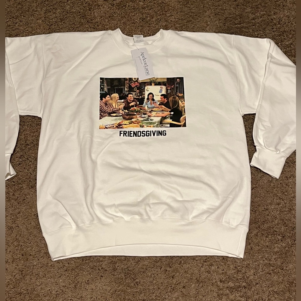 Friends graphic pullover- large